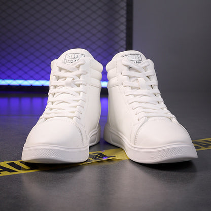 Souliers blanc pour hommes confort