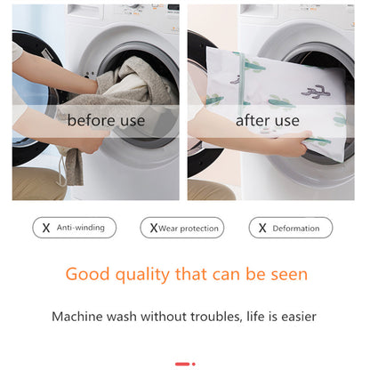 Sac à linge en maille pour le lavage, laver votre linge toute en sécurité et douceur.