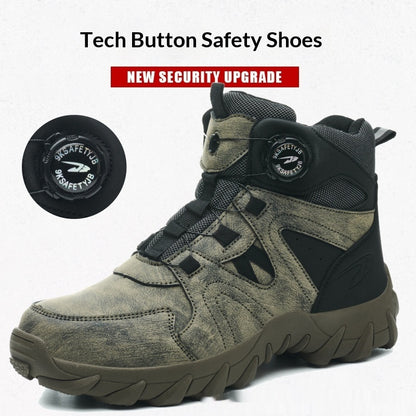 Mens Lightweight Comfortable And Safety Work Boots