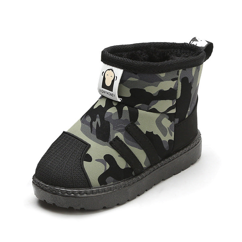 Bottes camouflage pour bébé garçons