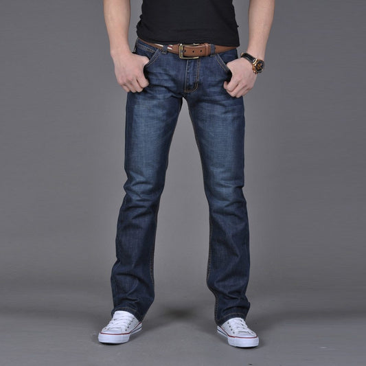 Jean patte droit pour homme
