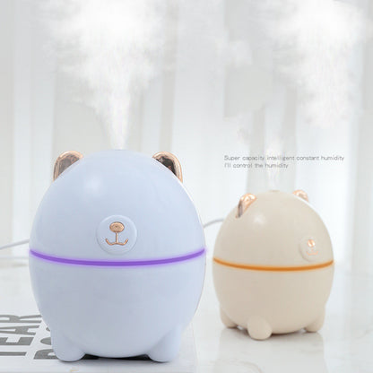Mini bear humidifier spray aroma lamp