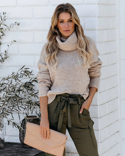 Pull à col roulé Pull de banlieue