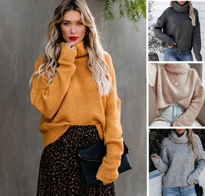 Pull à col roulé Pull de banlieue