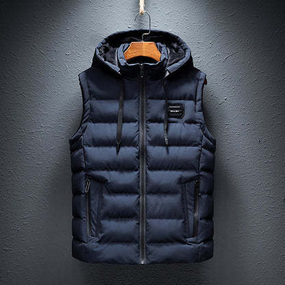 Gilet polaire chaud, marque tendance, vêtements d'extérieur