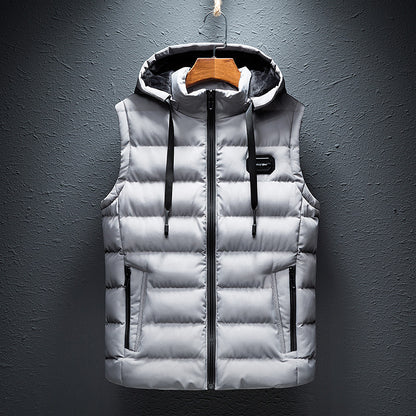 Gilet polaire chaud, marque tendance, vêtements d'extérieur