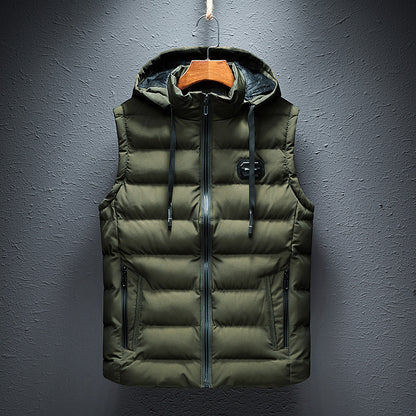 Gilet polaire chaud, marque tendance, vêtements d'extérieur