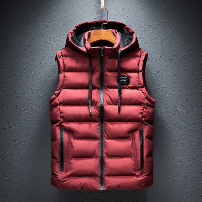 Gilet polaire chaud, marque tendance, vêtements d'extérieur