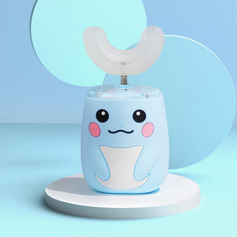 Brosse à dents électrique automatique de type U pour enfants