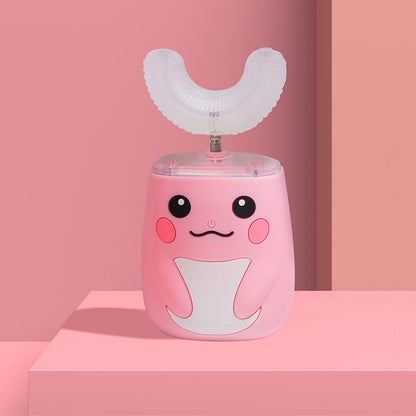 Brosse à dents électrique automatique de type U pour enfants
