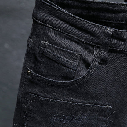 Jeans noires pour hommes cozy
