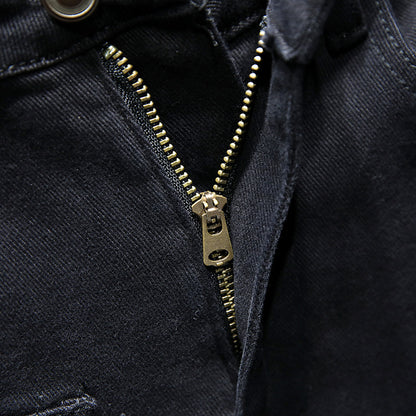 Jeans noires pour hommes cozy