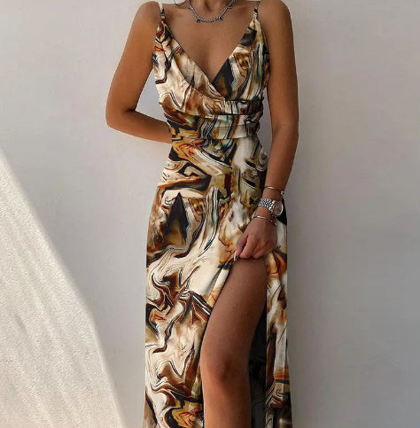 Robe longue pour vos sorties , fêtes et + encore très stylée