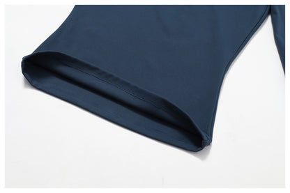 Pull slim à manches longues pour femme, vêtement de sport, de yoga, de fitness et de mode
