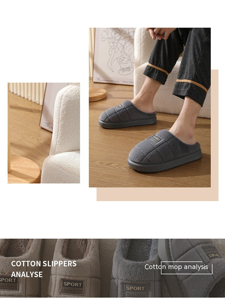 Chaussons pour Hommes confortable et chaudes