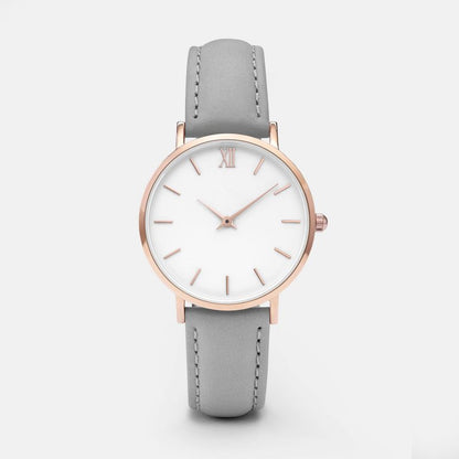 Belle petite montre avec style et tendance.