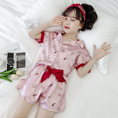 Ensemble de pyjama pour filles avec dessin animé