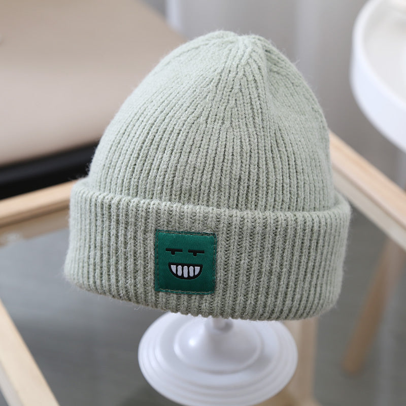 Tuque en tricot, Corée du Sud pour garder au chaud les petite oreilles de vos tout petits.