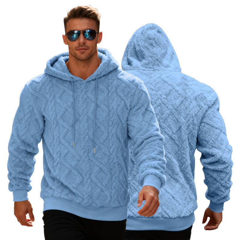 Casual Heavy Double-sided Velvet Loose Pullover Sweatershirt