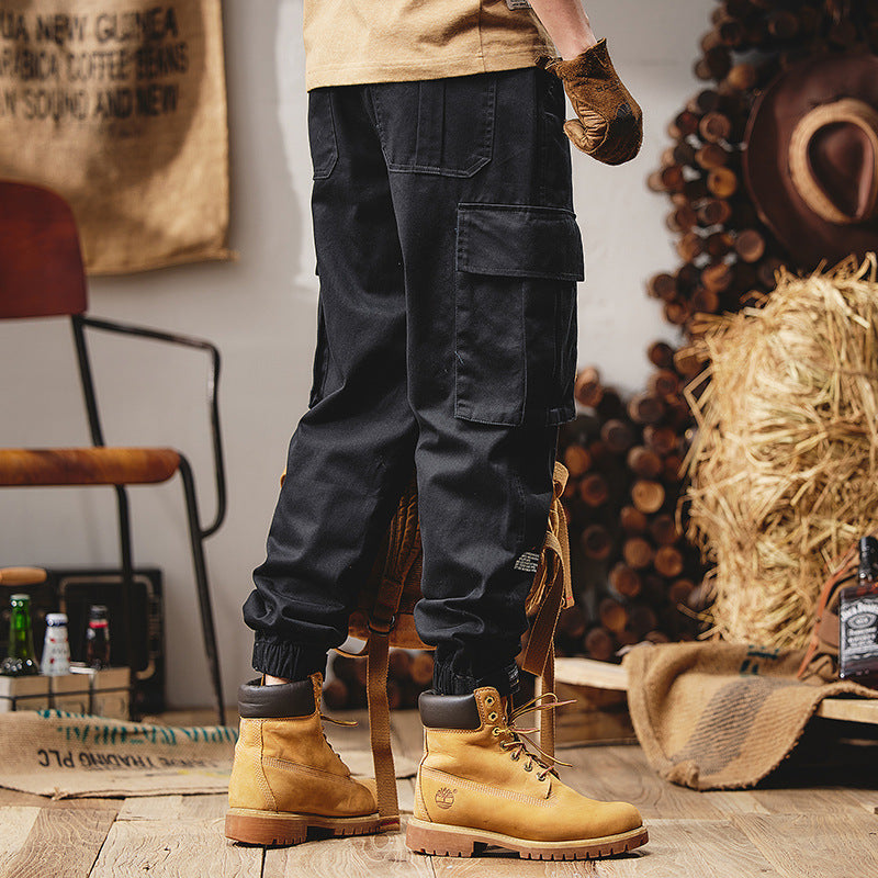 Pantalon cargo ample et droit pour homme lire la description de l'article pour bien choisir votre grandeur