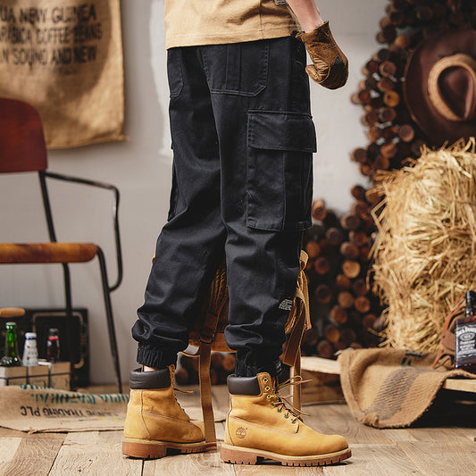 Pantalon cargo ample et droit pour homme lire la description de l'article pour bien choisir votre grandeur