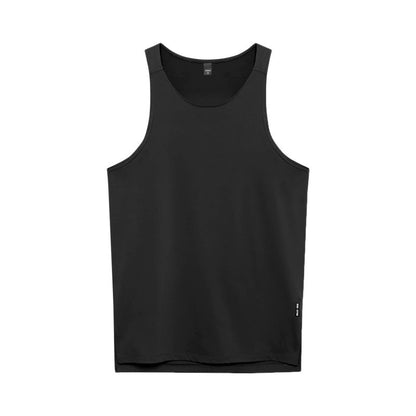 Débardeur de sport imprimé col rond pour homme, grande taille