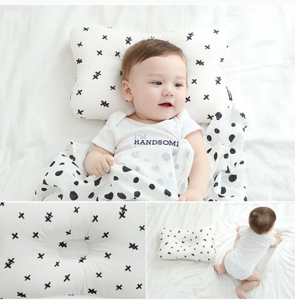 Coussin de tête anti-déviation pour bébé