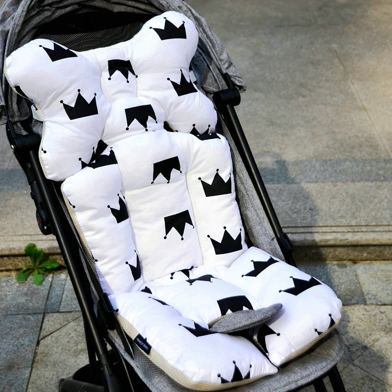 Coussin en coton pour poussette rembourrée pour bébé
