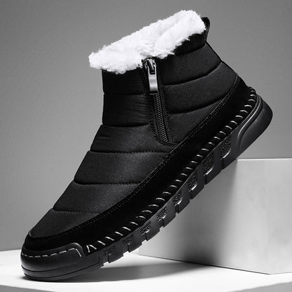 Plus Size Snow Boots Men's Outdoor Thickened Warm