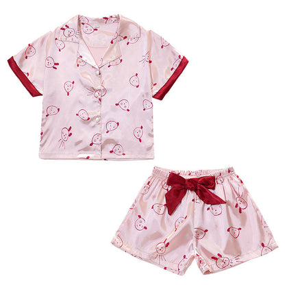 Ensemble de pyjama pour filles avec dessin animé