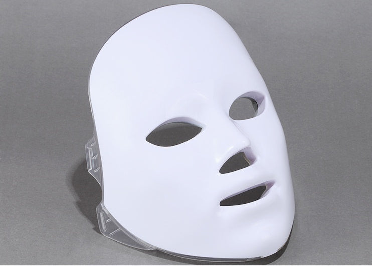 Instrument de rajeunissement de la peau à photons, masque LED coloré