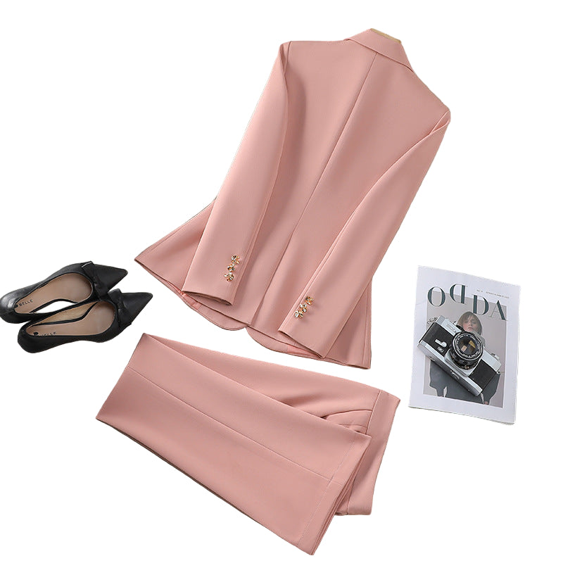 Female Autumn Temperament Fashionable Slim Administrative Set