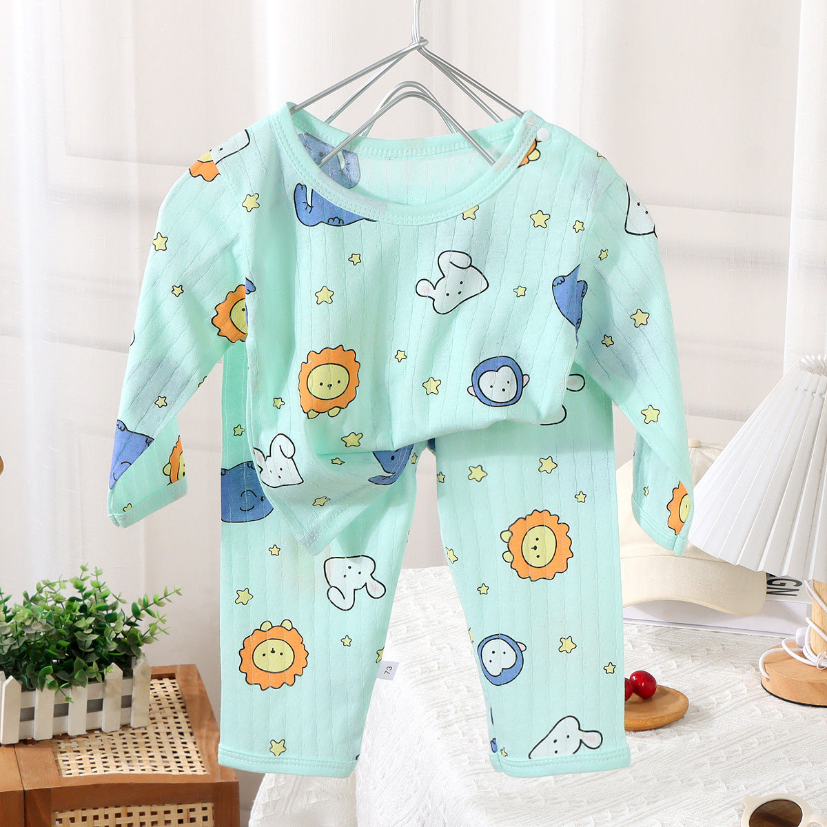 Ensemble pyjama en coton pour bébé