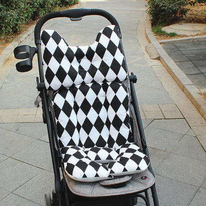 Coussin en coton pour poussette rembourrée pour bébé