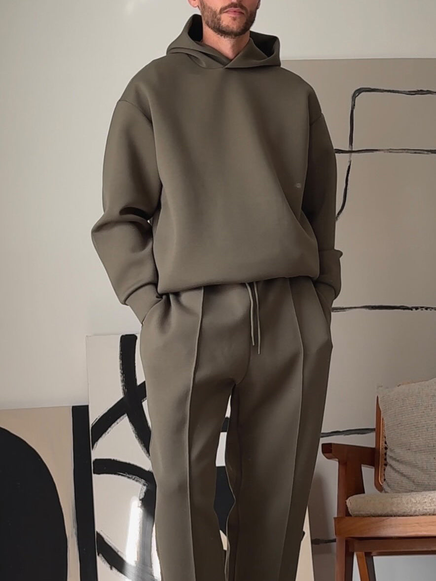 Ensemble Pulls et Jogging Confortable et chaud Automne-hiver