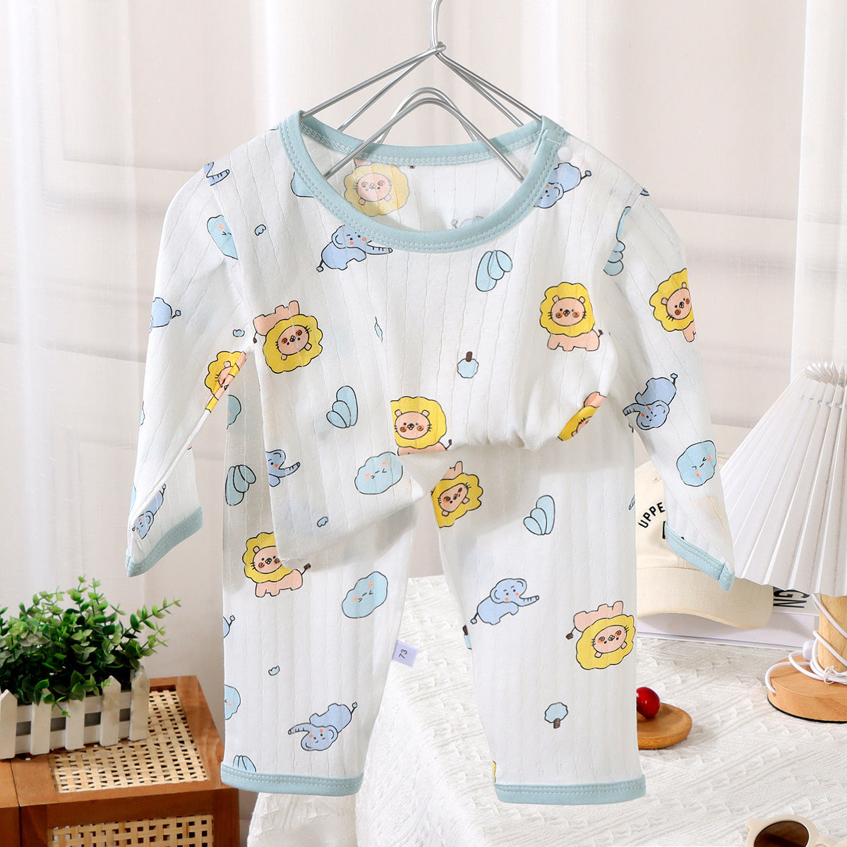 Ensemble pyjama en coton pour bébé