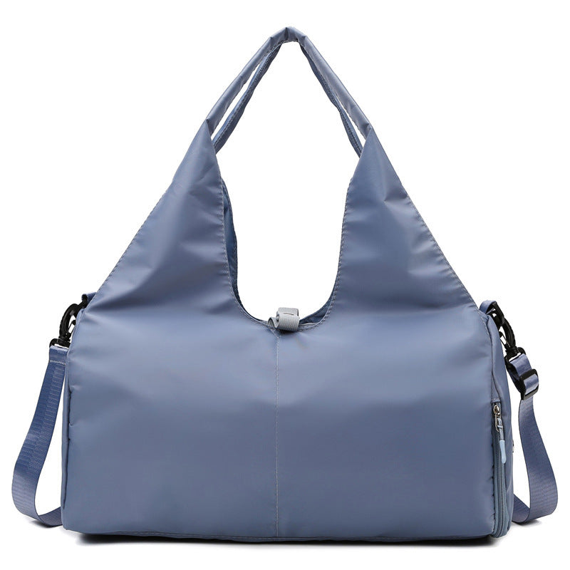 Sac de yoga pour femme, sac de sport, de fitness, séparation sèche et humide, grande capacité de rangement, sacs de voyage, peut contenir des tapis de yoga