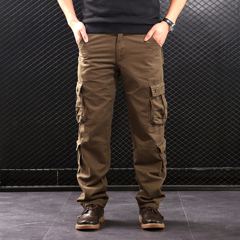 Pantalon cargo multi-poches à jambe droite bien lire la description pour choisir votre bonne grandeur