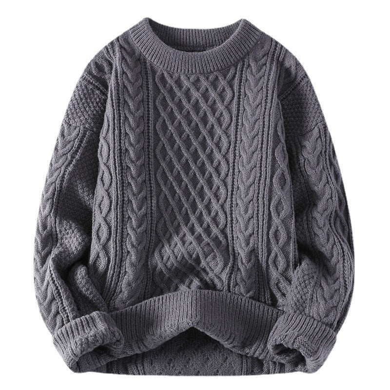 Tricots torsadés personnalisés à la mode pour hommes