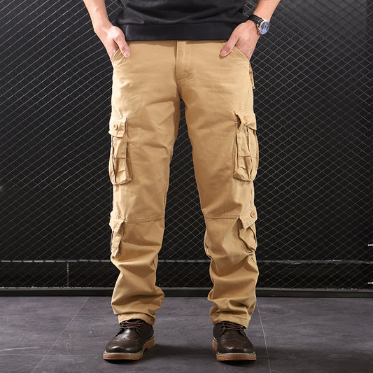Pantalon cargo multi-poches à jambe droite bien lire la description pour choisir votre bonne grandeur