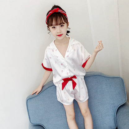 Ensemble de pyjama pour filles avec dessin animé