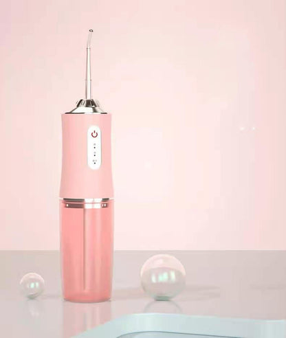 Hydropulseur dentaire portable rechargeable USB, jet d'eau 240 ml, nettoyeur de dents. Présentation
Caractéristiques de l'hydropulseur