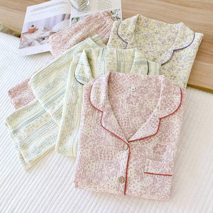 Pyjamas manche longue 2 pièce tendances pour femmes