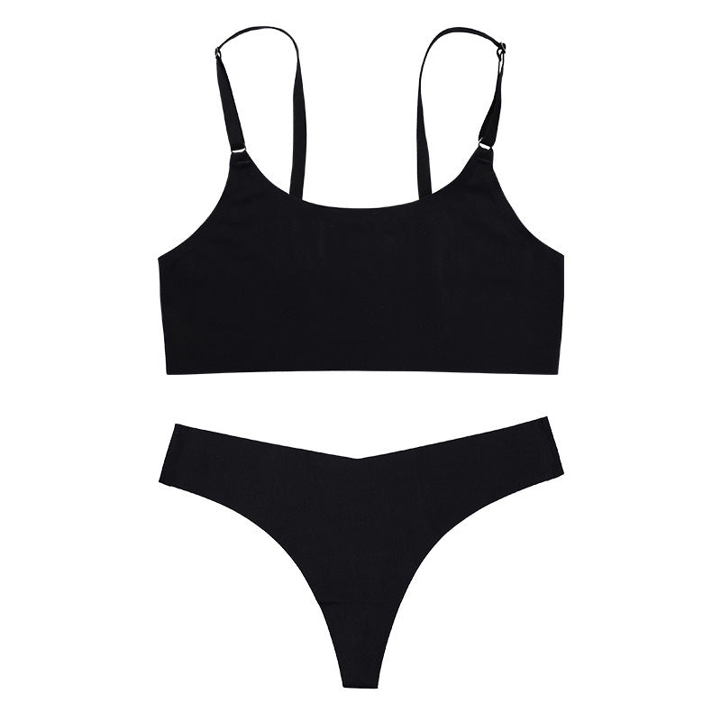 Ensemble 2 pièces sous vêtements pour femme sabs coutures,  confortable et léger a porté.Tissu cozy essayer cest l'adopter. Lire descriptions pour votre taille.