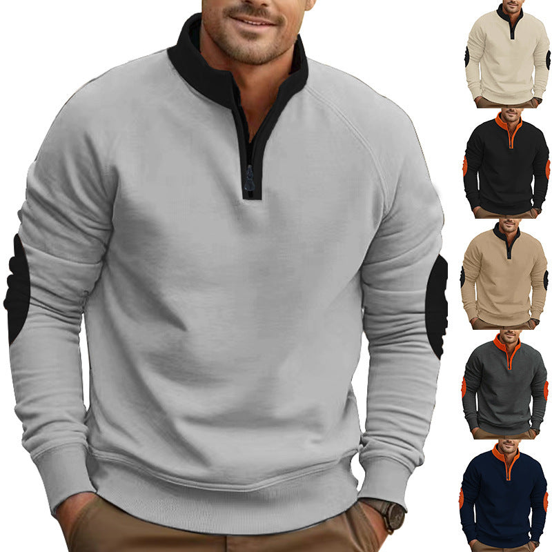 Manteau à manches longues et col montant avec demi-fermeture éclair bien lire les descriptions sur chaque article pour choisir votre bonne grandeur
