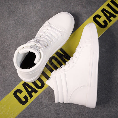 Souliers blanc pour hommes confort