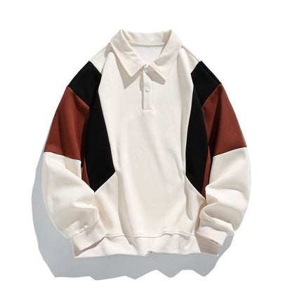 Pull pour homme avec colet et boutonnage. Tendance pour homme mode