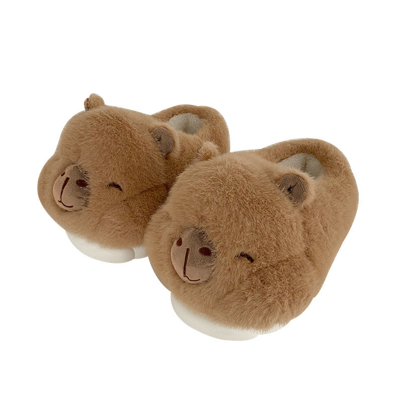 Women's Winter Bag Heel Outer Wear Home Cotton Slippers