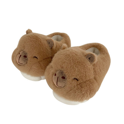 Women's Winter Bag Heel Outer Wear Home Cotton Slippers