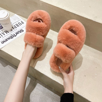 Chaussons moelleux pour femmes, pantoufles de chambre moelleuses